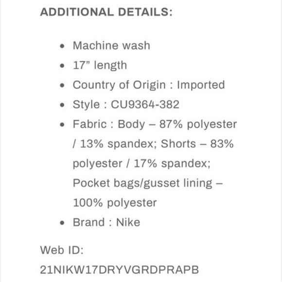 Nike Dri-Fit 17” Golf Skirt UV Grid Print Tennis Skort White Athletic Preppy XS - Picture 8 of 15